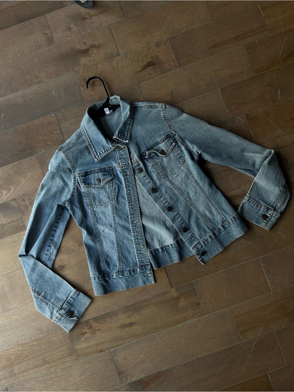 Classic Blue Denim Jacket - Women